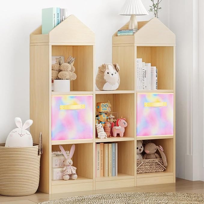 ShellKingdom Storage Bins, Foldable Fabric Storage Cubes And Cloth Storage