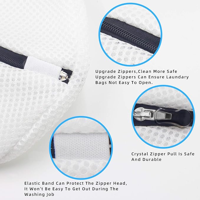 GOGOODA Mesh Laundry Bags for Delicates Durable Protective Wash Bags