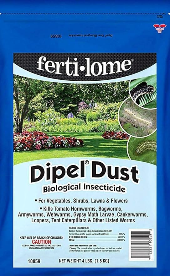 Fertilome (10859) Dipel Dust Biological Insecticide (4 lb.)