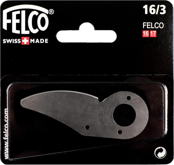 Felco Hand Pruner Replacement Blade (16/3) for the Felco F16 & F17 Hand Pruner - Spare Cutting Blade for Garden Pruning Shears & Bypass Clippers (Single Pack),Silver