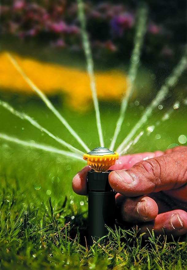 Rain Bird 22SAPROPR Pressure Regulating (PRS) High-Efficiency Pro Rotary Sprinkler, Hand Adjustable 45°- 270° Pattern, 17' - 24' Spray Distance, 4" Pop-up Height (Pack of 2)