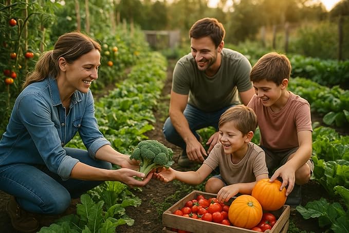 Set of 25 Super Food Seed Packets – Ultimate High-Yield, Nutrient-Dense Vegetable Varieties for Healthy Home Gardens – Non-GMO, Heirloom Seeds