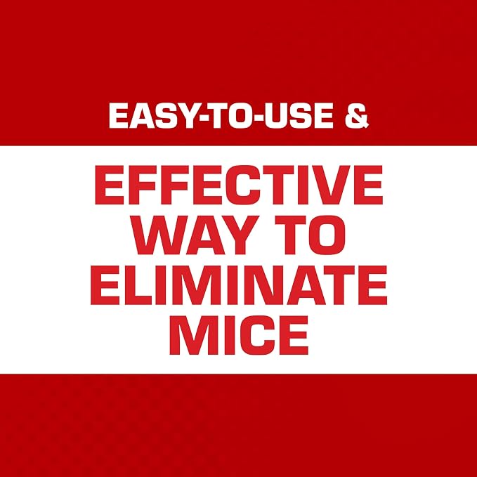 Tomcat Kill & Contain Mouse Trap, 2 Traps | Indoor Traps for Mice - No See, No Mess Disposal