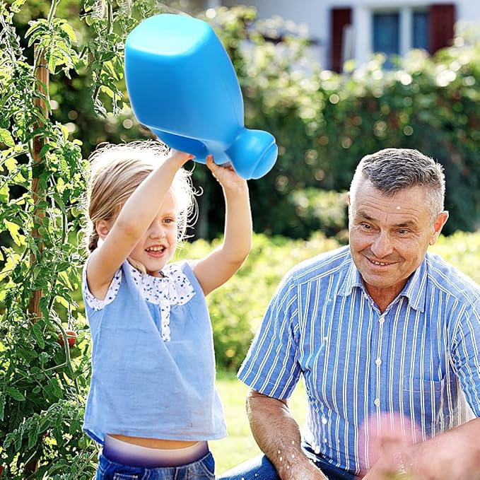 Watering Can for Kids, Beach Sand Toys Garden Play Time or Practical Use, Childs ABS Plastic Watering Can, Small Water Can Garden Tools for Boys and Girls, Set - 3pack