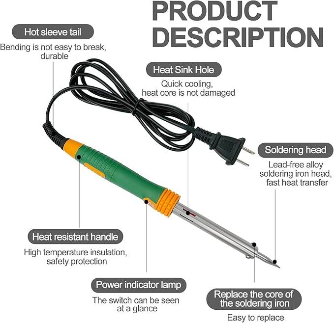 DIY Plastic Pots for Plants,Small Plant Pots Perforator for Home Use,Flowerpots Drilling,Add Drainage Holes to the Flower Pot,Soldering Iron,Planting Tools for Indoor and Outdoor Garden Plants.