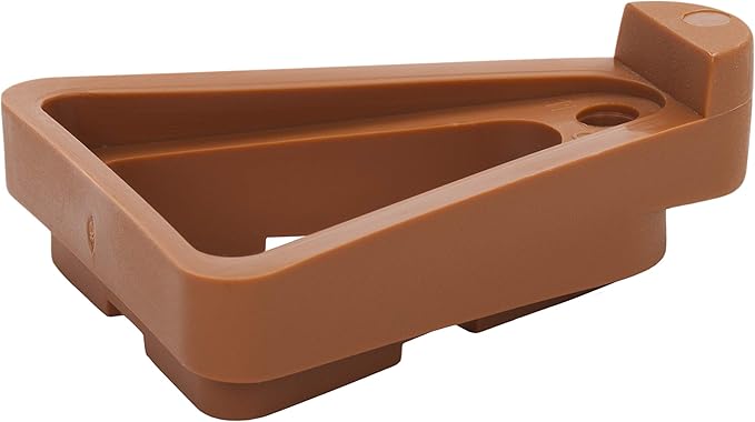Bosmere Pot Toes, Plant Pot Risers for Indoor and Outdoor, Prevent Stains and Rotting on Wood, Cement, and Tile, Terra-cotta (Pack of 6)