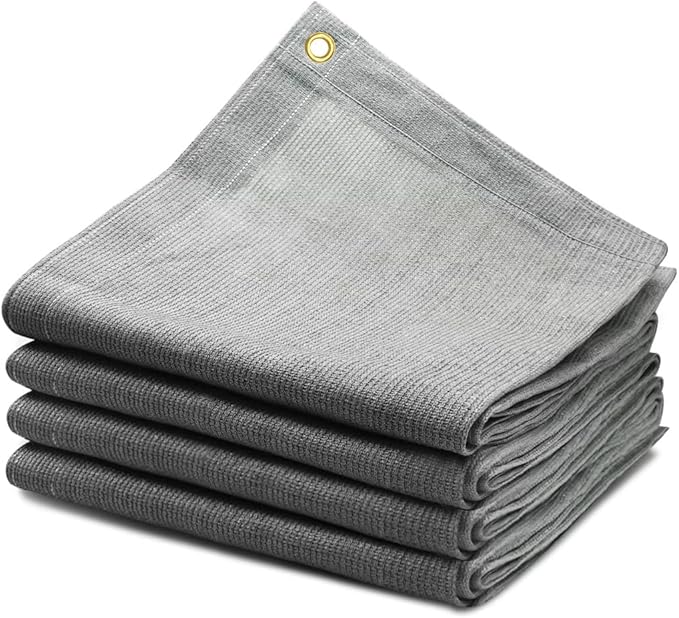 90% Sun Shade Cloth for Garden, 10X30 Ft Breathable Sunshade Fabric Cover, UV Blocking & Privacy Protection Screen for Patio, Deck, Porch, Carport.