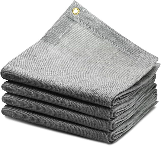 90% Sun Shade Cloth for Garden, 6X20 Ft Breathable Sunshade Fabric Cover, UV Blocking & Privacy Protection Screen for Patio, Deck, Porch, Carport.