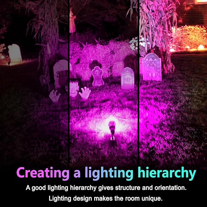 PAR38 Flood Pink Light Bulbs,4 Pack Dimmable,E26 Base Pink Flood Light Outoor(20W Replace to 200W),Halloween Light Bulb for Outside,Christmas,Holiday Lighting