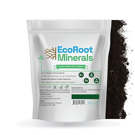 Soil Conditioner, 5 lb – Organic Fertilizer & Natural Soil Amendment for Garden, Lawn & Plants – Improves Structure & Moisture Retention