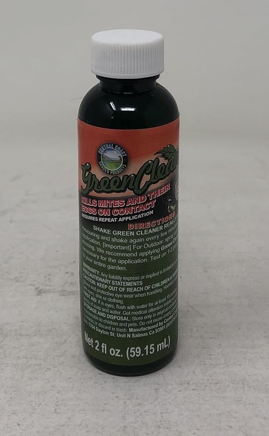 Central Coast Garden Green Cleaner 2 oz Bottle