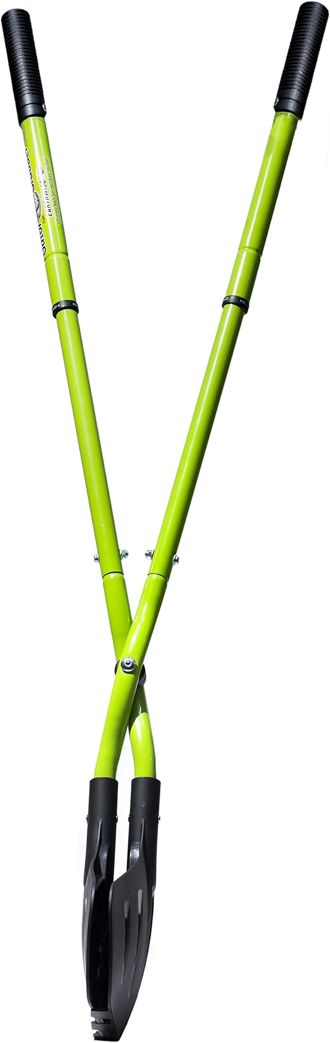 Earthwise 50002 Gator Grabber Telescoping Leaf Clean-Up Tool, Green/Black