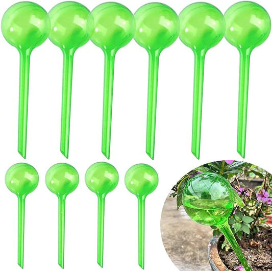 MOONSOUND Plant Watering Dispenser, 10Pcs Plant Watering Devices, Premium Plant Automatic Waterer, Indoor Outdoor Plant Self Watering Spikes, Pot Flower Self Watering Bulbs