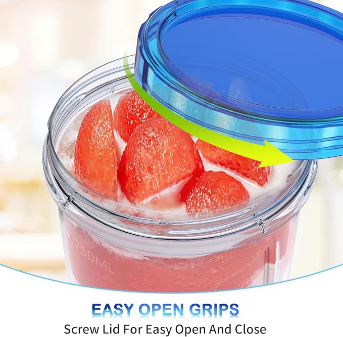 HOMETALL [32 oz 10 Pack] Food Storage Freezer Containers