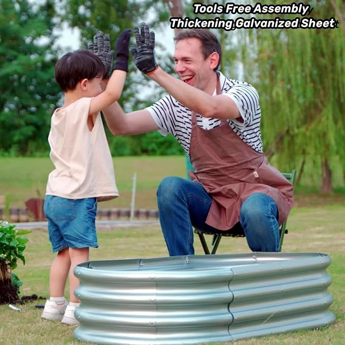 Gartist Raised Garden Bed (1, 4×2×1ft)