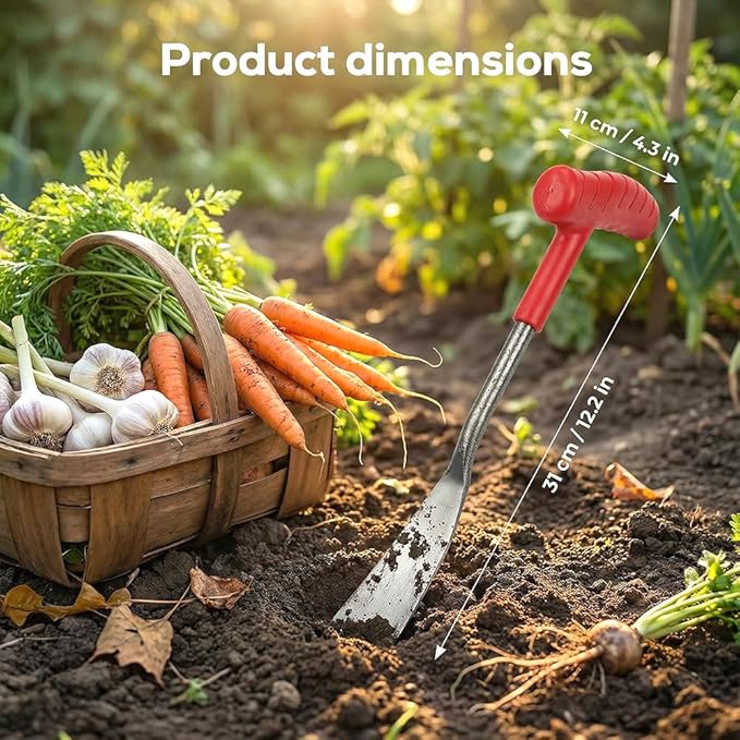Garden Shovel, Weeder Tool for Weeding, Multifunctional Flat Garden Trowel for Planting, Weeding, Transplanting, Digging, , Remove Weeds and Roots, Small Weeding Tool for Gardening Hand Tool (1PC)