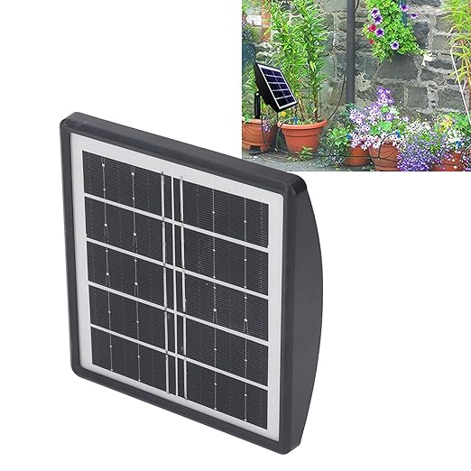 Solar Spray Irrigation System Kit, Automatic Self Watering System, Solar Powered, Weather Suitable for Greenhouse Garden Lawn