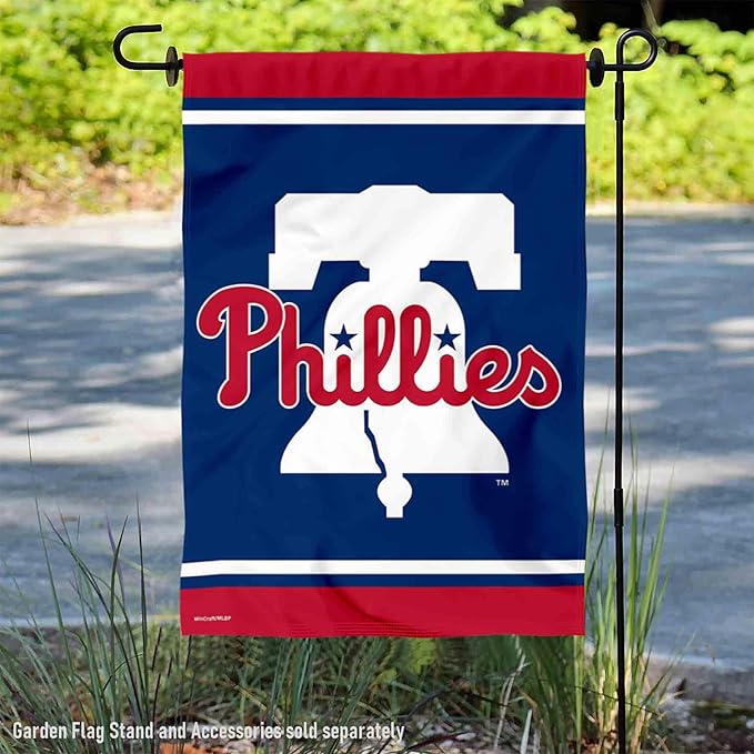 Philadelphia Baseball New Bell Double Sided Garden Flag