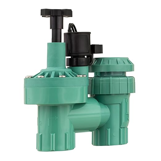 Orbit 57604 1-Inch FPT 100 Series Automatic Anti-Siphon Valve with Flow Control and 3/4-Inch Reducer