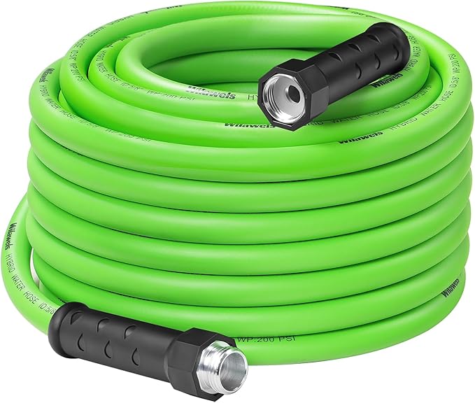 75 FT x 5/8″ Garden Hose, Lightweight Flexible Garden Water Hose with Swivel Handle, 200 PSI Working, 450 PSI Burst, All-Weather Outdoor Use, Heavy Duty Water Hose for for Lawn, Yard, G75GH06