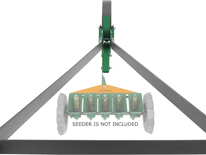 Varomorus High Wheel Cultivator, Self Cleaning Steel Single Wheel Hoe, Modular Plow Garden Tool for Gardening