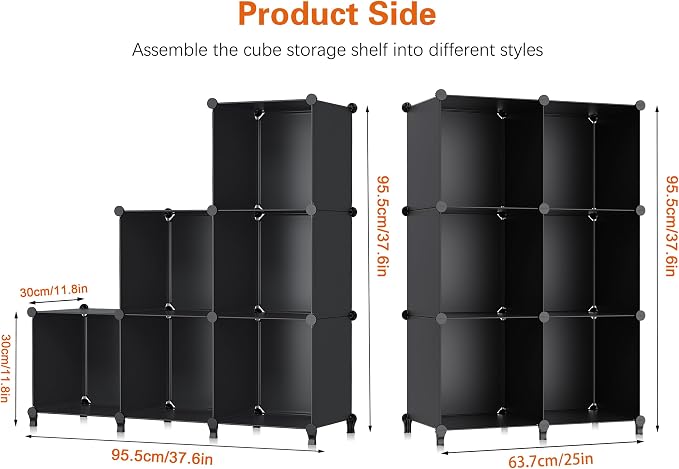Stackble Cube Storage Organizer Modular Closet Organizers and Storage