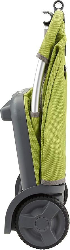 Gorilla Carts GCSS-11G-COM Collapsible Soft-Sided Folding Garden Cart, 150-Pound Capacity, Green
