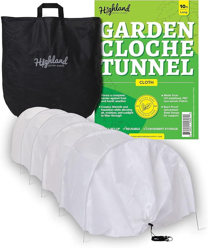 Garden Tunnel Green Houses for Outside Heavy Duty Garden Hoops Garden Cover fleece cloth Walk In Greenhouses for Outdoor Heavy Duty Hoop House Protection from Frost Winter Gardening Sun Shades Cloche