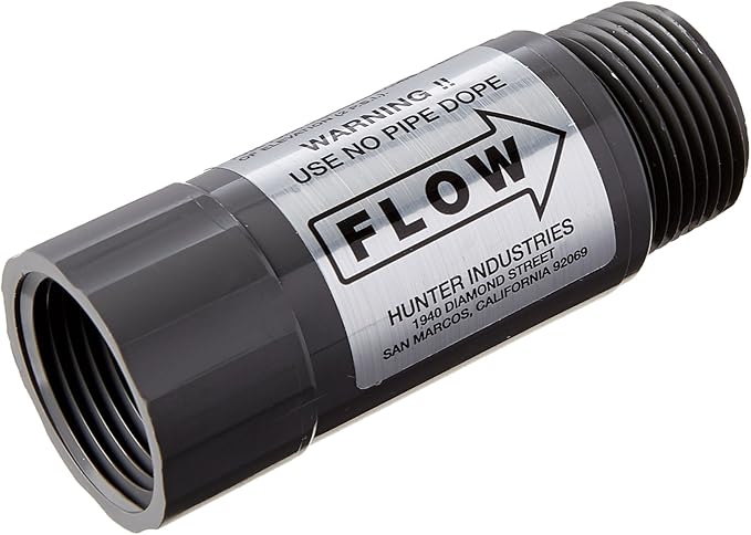 Hunter Sprinkler HC75F75M HCV 3/4-Inch Female Inlet by 3/4-Inch Male Outlet Check Valve