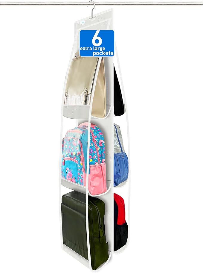 Purse Organizer for Closet, Heavy Duty Hanging Handbag Storage