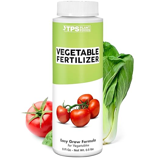 Vegetable Fertilizer – Liquid Plant Food for Bigger Harvests, Stronger Roots & Healthy Garden Growth, 8 oz