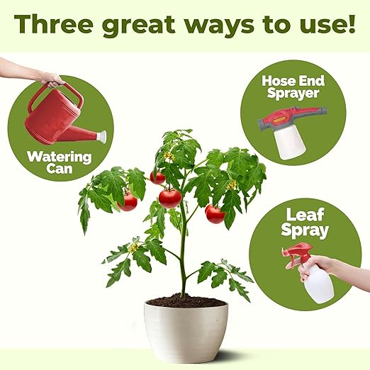 Vegetable Fertilizer – Liquid Plant Food for Bigger Harvests, Stronger Roots & Healthy Garden Growth, 32 oz