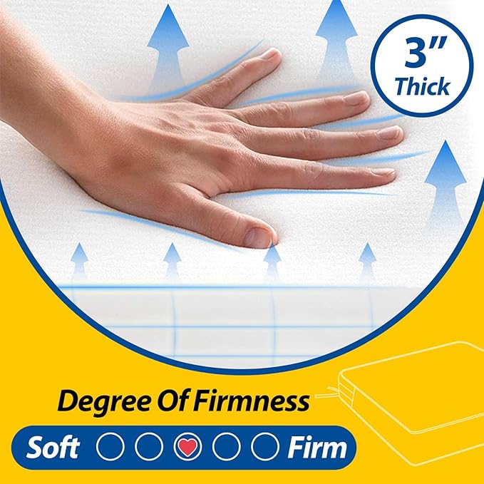 AAAAAcessories Outdoor Seat Cushions for Chairs, Waterproof, Fade-Resistant, 19" x 19" x 3", Patio Furniture Replacement Cushions, Set of 2, Dark Moss Green