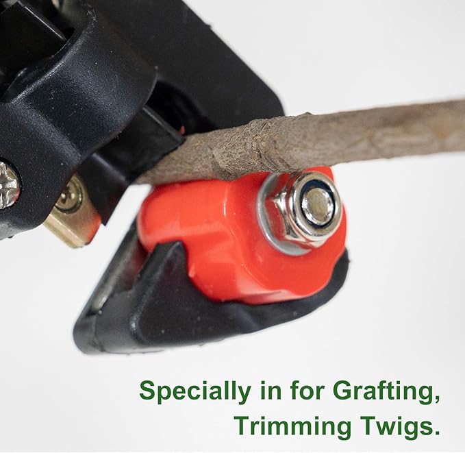 Garden Grafting Tool Pruner Kits, 2 in 1 Pruning Tools Including Grafting Knife Replacement Blades Grafting Tapes for Plant Branch Twig Vine Fruit Tree Cutting Pruner Tool Kits