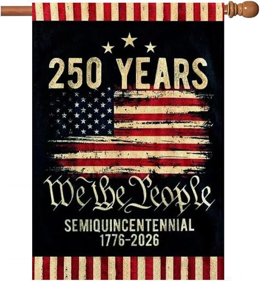 250 Years America Garden Flag B024-A2