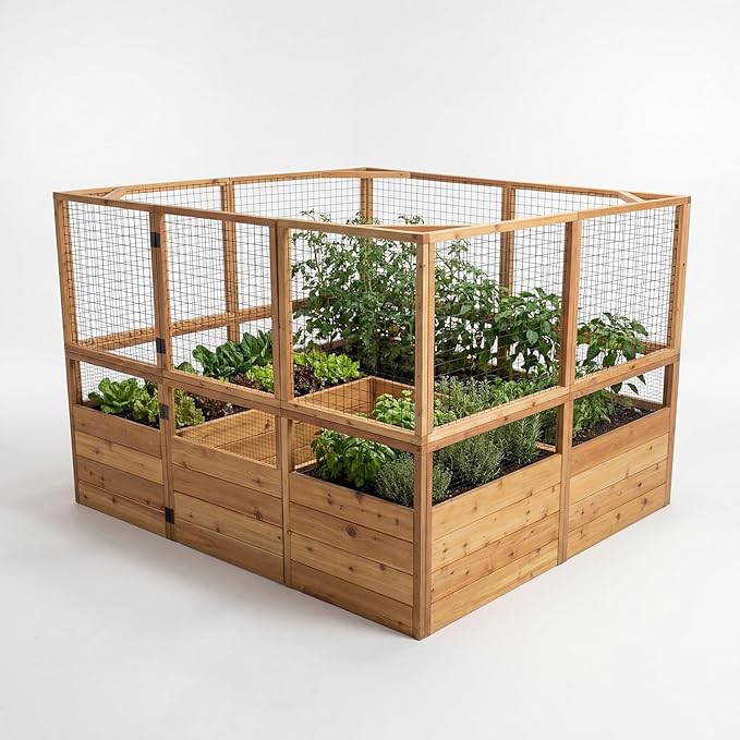 Outdoor Living Today 8x8 Deer Proof Raised Garden Bed