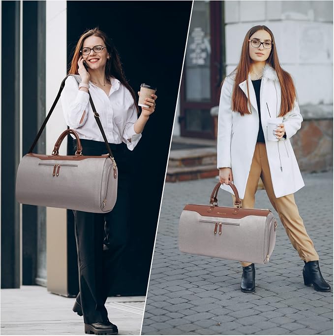 Garment Duffle Bags for Travel,Carry on Garment Bag with Shoe Compartment
