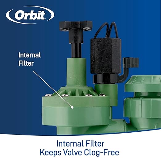 5-Pack Orbit 57604 1-Inch FPT 100 Series Automatic Anti-Siphon Valve with Flow Control and 3/4-Inch Reducer