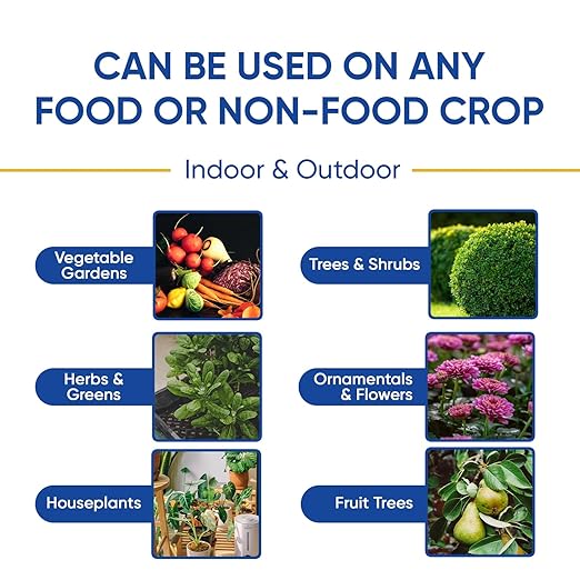 AgroMagen, GrowSafe Bio-Pesticide, Organic and Natural Miticide, Fungicide and Insecticide (Ready-to-Mix)