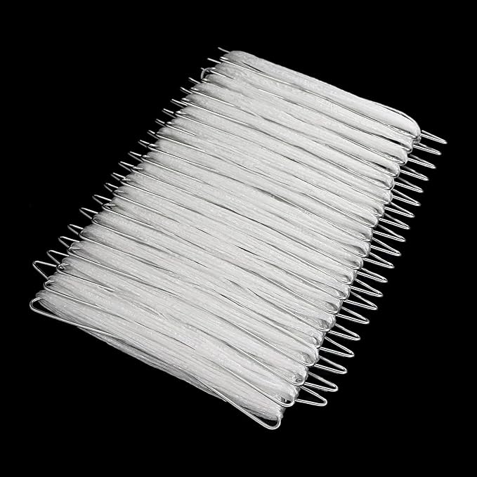 Bandelt 20pcs Tomato Support Hooks with 100pcs Tomato Clips, Tomato Climbing Hooks with 39ft Twine to Prevent Tomatoes from Pinching or Falling Off for Plant Vegetable Plant Fruit Flower