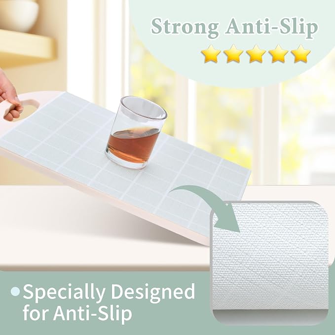Drawer and Shelf Liner for Kitchen Cabinet: 17 in X 30 Ft Non Slip