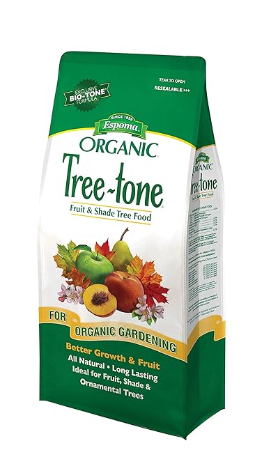 Espoma Tree-Tone Plant Food, Natural & Organic Fertilizer for Shade, Fruit & Ornamental Trees, 4 lb, Pack of 3
