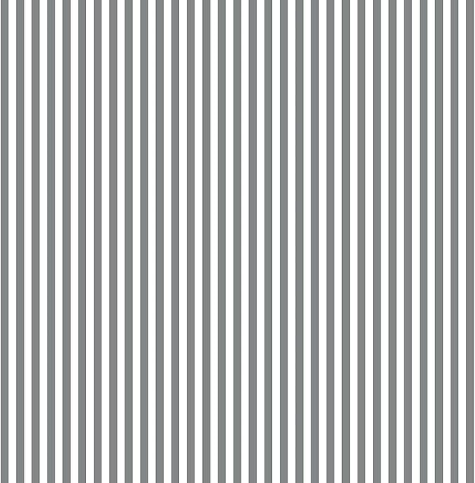 LVTXIII Outdoor Seat Cushions Seasonal Replacement Chair Cushions, Square Patio Chair Pads with Ties for Dining Chairs and Garden Furniture,18.5"x16"x2", 2 Pack, Strip Grey
