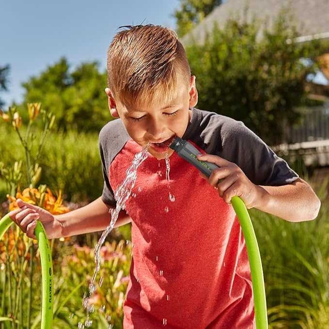 Flexzilla Garden Hose 3/4 in. x 75 ft., Lightweight All-Weather Water Hose, Durable and Flexible, Leak-Free Connections