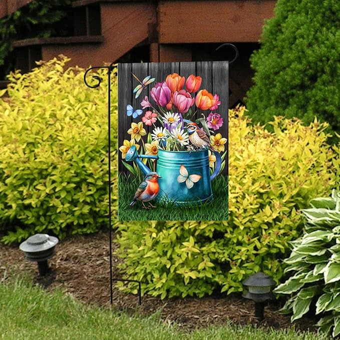 Briarwood Lane Garden Buddies Garden Flag