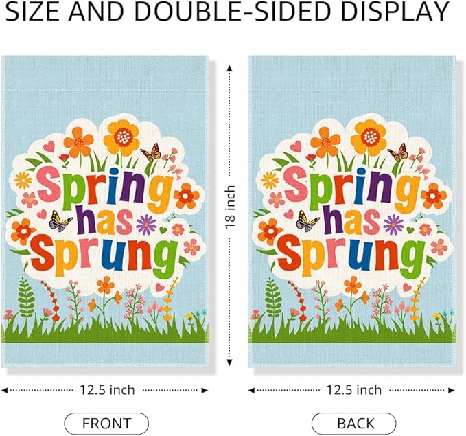 Garden Flag, Funny Welcome Yard Flag for Outside, Religious Garden Gifts, Christian Yard Sign Home Décor, Christian Bible Musical Notes Flag (Blue2)