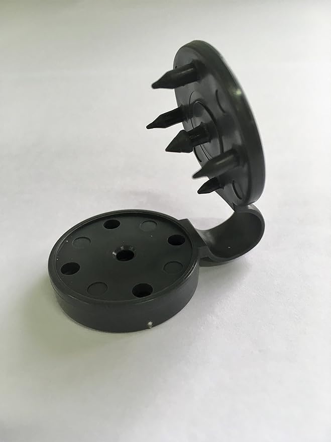 Shade Cloth Plastic Clips, UV Treated | 20 Pack, Color Anthracite Grey