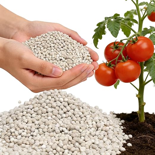 15-15-15 All Purpose Granular Garden Fertilizer for Flowers and Vegetable Beds, Indoor/Outdoor Plants, Fruit Trees and Lawns, Promotes Fruit Growth and Big Blooms(1LB)