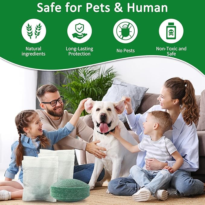 24 Pack Rodent Repellent Pouches - Peppermint Oil Mouse Repellent for Indoor and Outdoor Use - Natural Deterrent for Mice,Rats,Squirrels&Roaches-Pet&Family Safe, Long Lasting for Car,RV,Garage&Garden