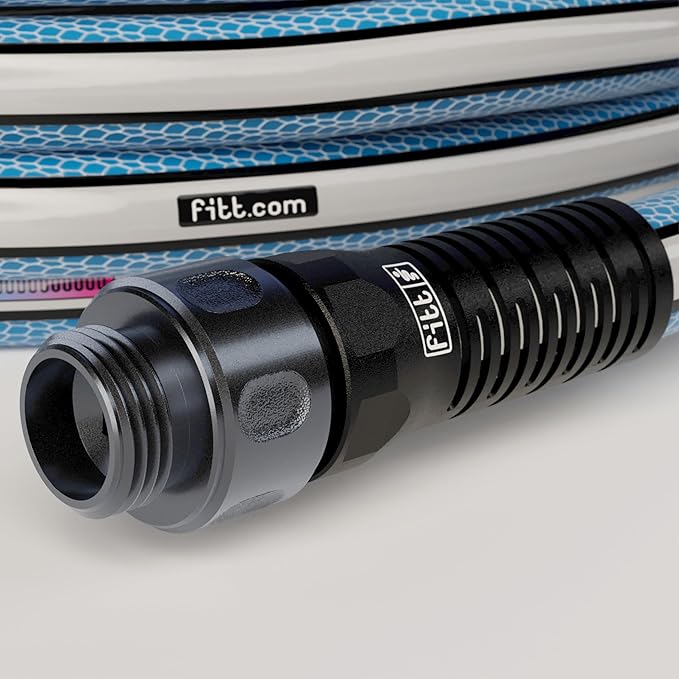 FITT Aquamaster 5/8" 100ft, high performance flexible Garden Hose for intensive Use. Kink-proof